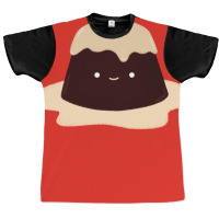 Cute Chocolate Strawberry Pudding 70s Graphic T-shirt | Artistshot