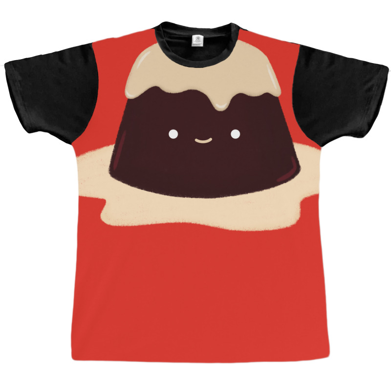 Cute Chocolate Strawberry Pudding 70s Graphic T-shirt by kaistosylinj | Artistshot