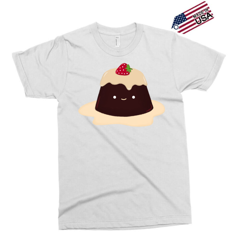 Cute Chocolate Strawberry Pudding 70s Exclusive T-shirt by kaistosylinj | Artistshot