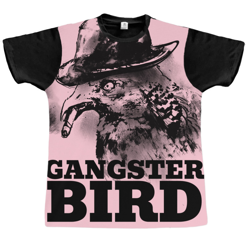 Gangster Bird With Hat And Cigar Aesthetic Graphic T-shirt by alheklupsm | Artistshot