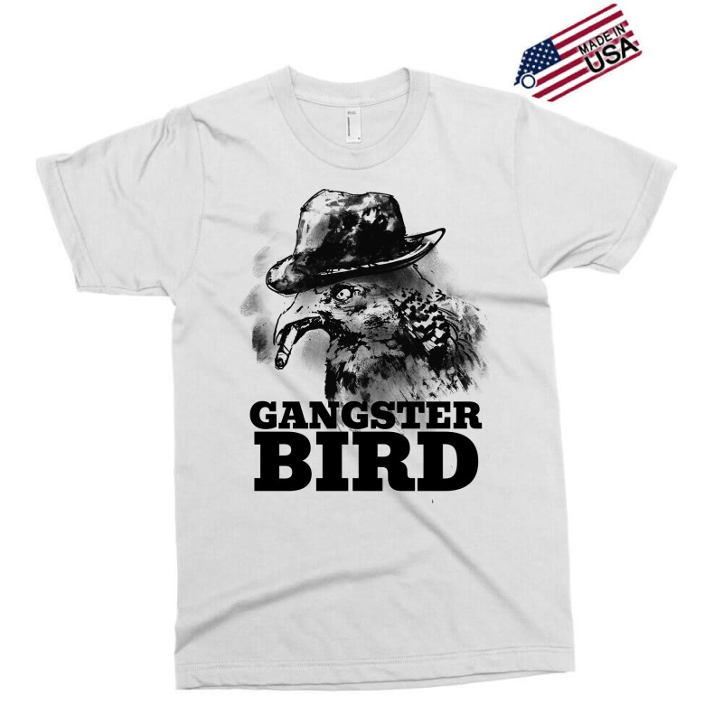 Gangster Bird With Hat And Cigar Aesthetic Exclusive T-shirt by alheklupsm | Artistshot