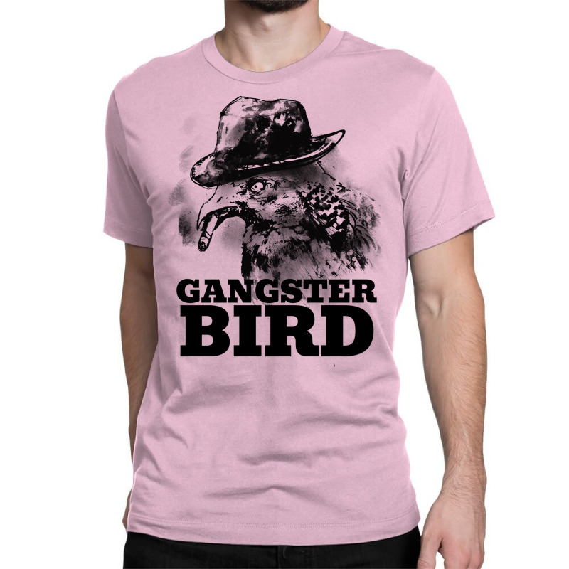 Gangster Bird With Hat And Cigar Aesthetic Classic T-shirt by alheklupsm | Artistshot