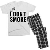 I Dont Smoke No Smoking Smoking Kills Men's T-shirt Pajama Set | Artistshot