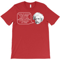 Mark Twain On Smoking 70s T-shirt | Artistshot