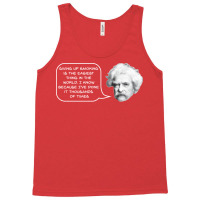 Mark Twain On Smoking 70s Tank Top | Artistshot