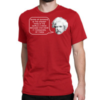 Mark Twain On Smoking 70s Classic T-shirt | Artistshot