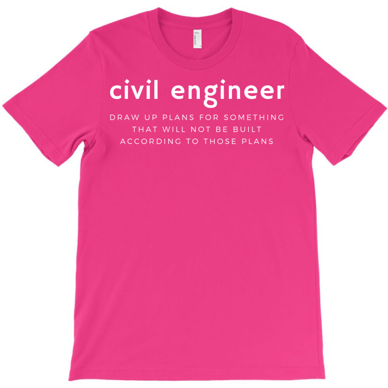 Civil Engineer Aesthetic T-shirt | Artistshot