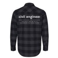 Civil Engineer Aesthetic Flannel Shirt | Artistshot