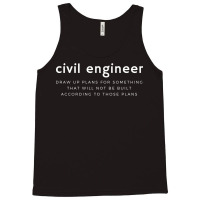 Civil Engineer Aesthetic Tank Top | Artistshot