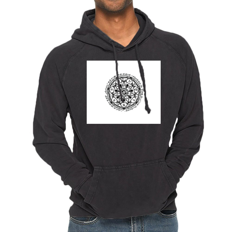 Fullmetal Alchemist Transmutation Table Vintage Hoodie by Nadeau | Artistshot