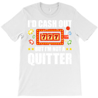 Funny Casino Gambling Slot Machine Vintage T-shirt | Artistshot