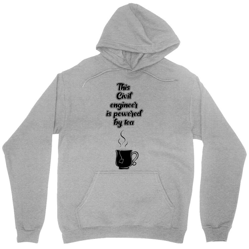 Civil Engineer By Tea Aesthetic Unisex Hoodie | Artistshot