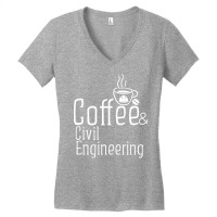 Coffee Civil Engineering Love Women's V-neck T-shirt | Artistshot