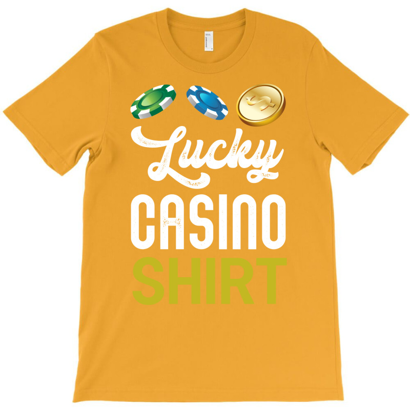 Lucky Casino Shirt Blue T-shirt | Artistshot