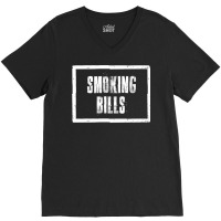 Smoking Kills Funny 70s V-neck Tee | Artistshot