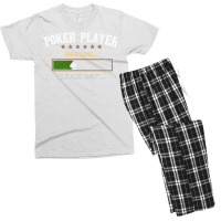 Poker Player Analyzing Music Men's T-shirt Pajama Set | Artistshot