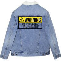 Civil Engineering Aesthetic Unisex Sherpa-lined Denim Jacket | Artistshot