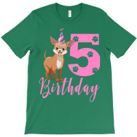 5th Birthday Chihuahua Cool T-shirt | Artistshot