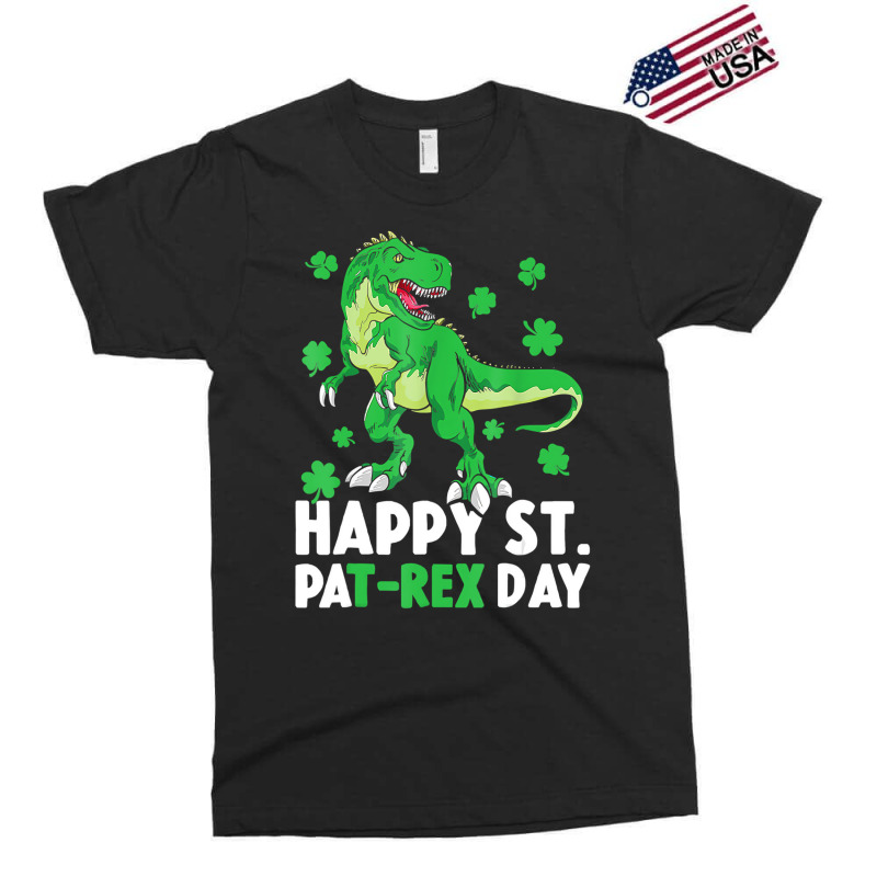 Happy St Pat Rex Dinosaur Saint Patrick's Day For Exclusive T-shirt | Artistshot