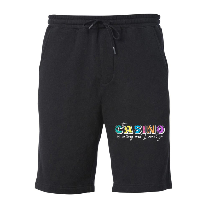 Funny Gambling Casino Summer Fleece Short | Artistshot