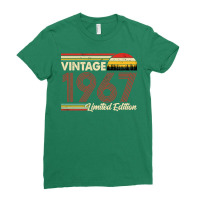 Vintage 1967 Birthday  Limited Edition 1967 Birthd Ladies Fitted T-shirt | Artistshot