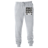 I Am A Civil Engineer Unless You Make Me Angry Gir Unisex Jogger | Artistshot