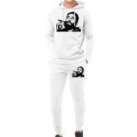 Young Fidel Castro Smoking Cigar Retro Hoodie & Jogger Set | Artistshot