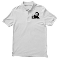 Young Fidel Castro Smoking Cigar Retro Men's Polo Shirt | Artistshot