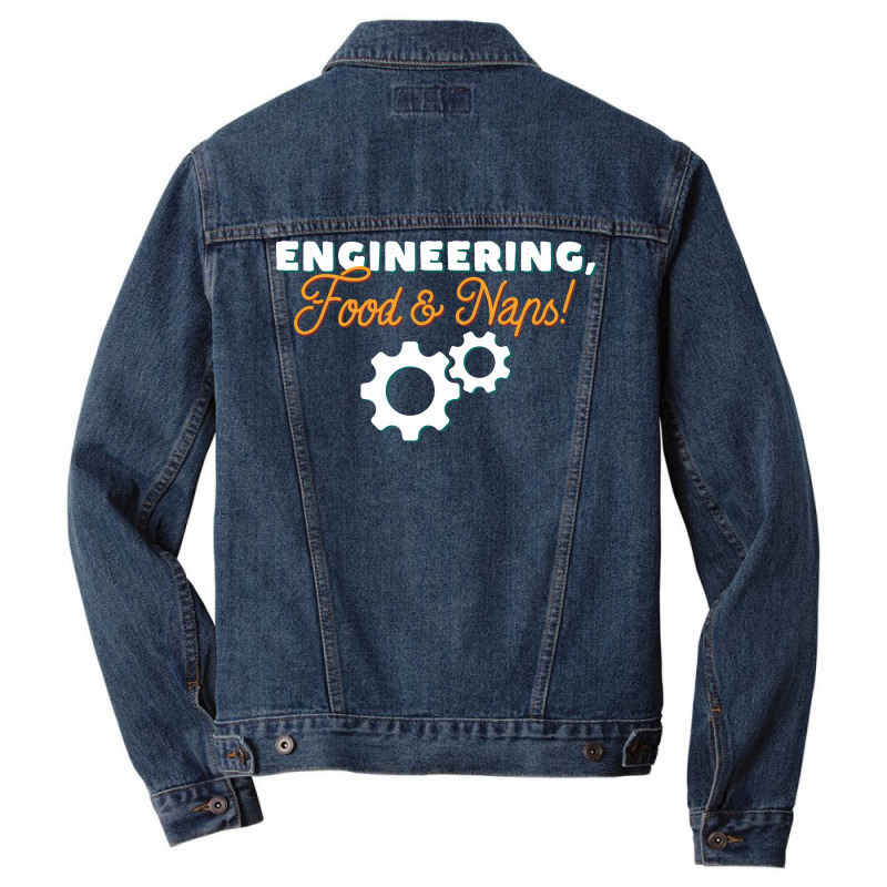 Engineering Funny Quote Hippie Men Denim Jacket by roscijjou4 | Artistshot