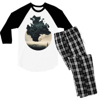 The Selfie A Dark Surrealism Men's 3/4 Sleeve Pajama Set | Artistshot