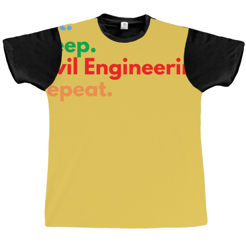 Eat Sleep Civil Engineering Repeat Boy Graphic T-shirt by tonetayenog | Artistshot