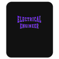 Electrical Engineer In Purple Color Text Aesthetic Mousepad | Artistshot