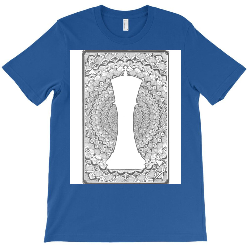 King Card Mandala Green T-shirt | Artistshot