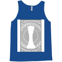 King Card Mandala Green Tank Top | Artistshot