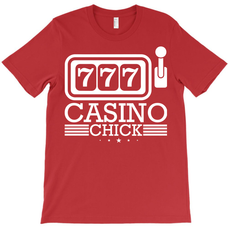 Casino Chick Las Vegas Slot Machine Roulette Woman T-shirt | Artistshot