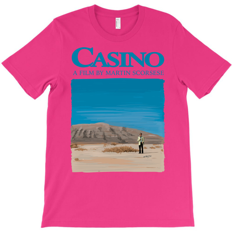 Casino Blue T-shirt | Artistshot