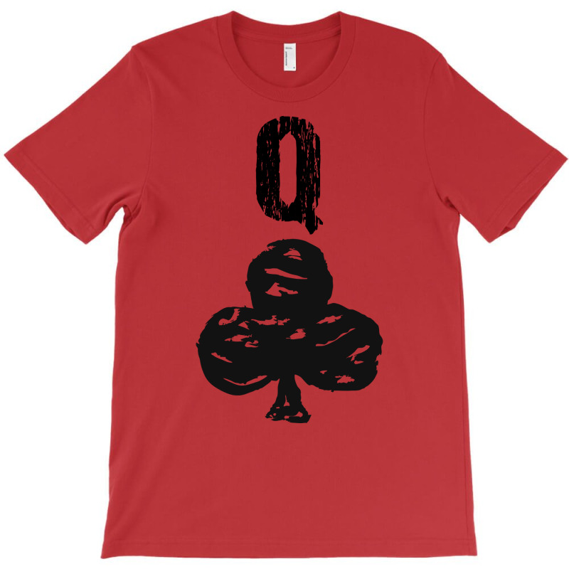 Playing Cards Suit Clubs Queen Cool T-shirt | Artistshot