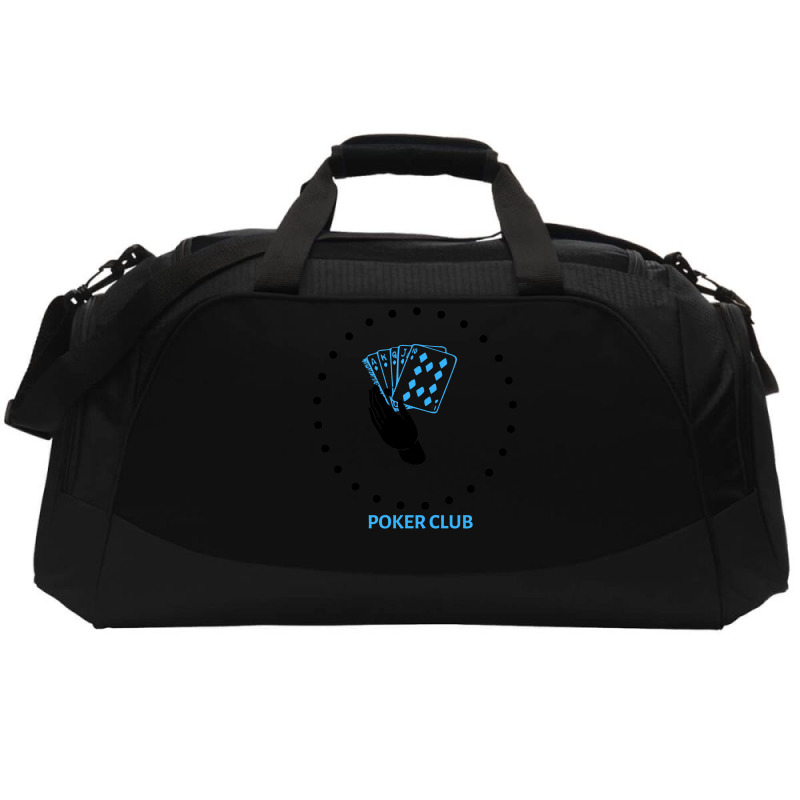 Poker Design Hipster Active Duffel | Artistshot