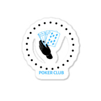 Poker Design Hipster Sticker | Artistshot