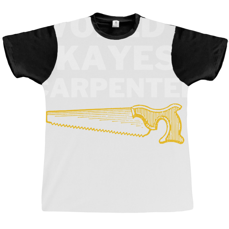 Worlds Okayest And Best Carpenter Hippie Graphic T-shirt | Artistshot