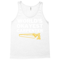 Worlds Okayest And Best Carpenter Hippie Tank Top | Artistshot