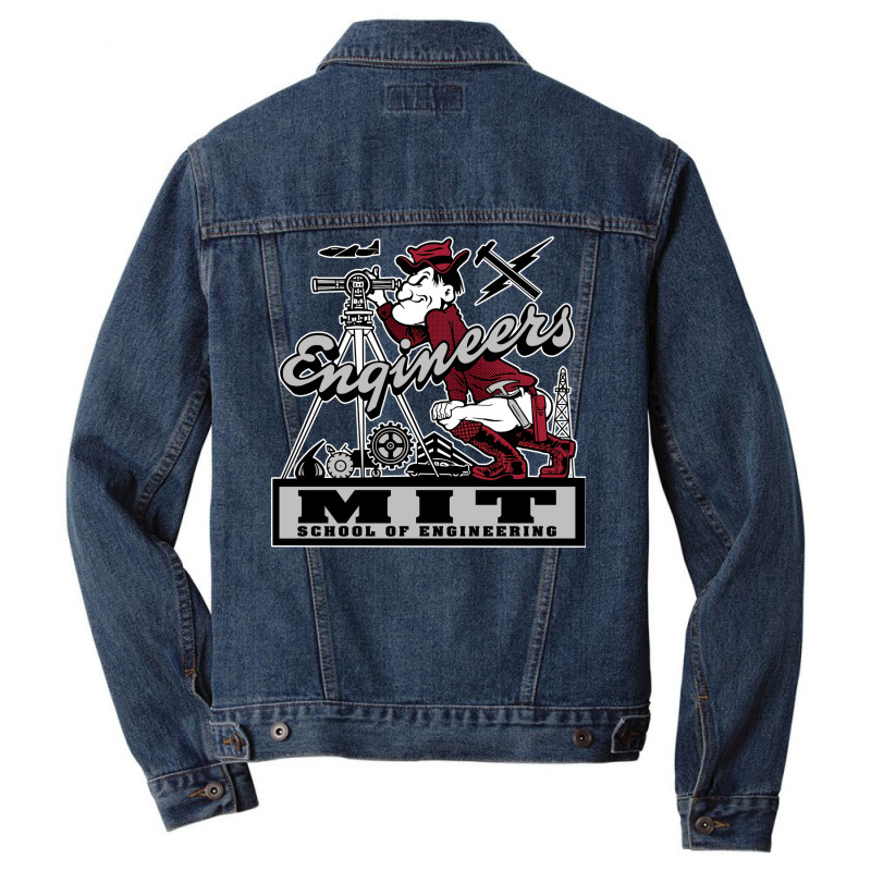 Mit Engineers Engineering Chemical Mechanical Civi Men Denim Jacket | Artistshot