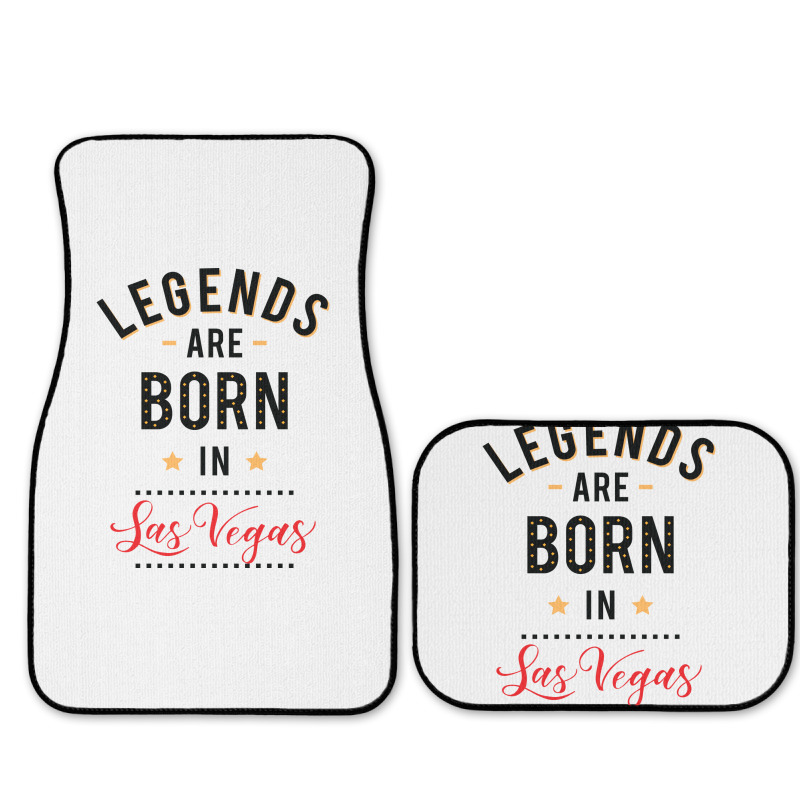 Legends Are Born In Las Vegas Tumblr Full Set Car Mats | Artistshot