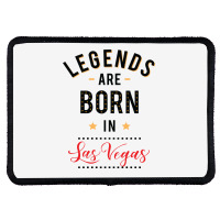 Legends Are Born In Las Vegas Tumblr Rectangle Patch | Artistshot