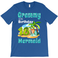 Cute Mermaid Grammy Of The 18th Birthday Music T-shirt | Artistshot