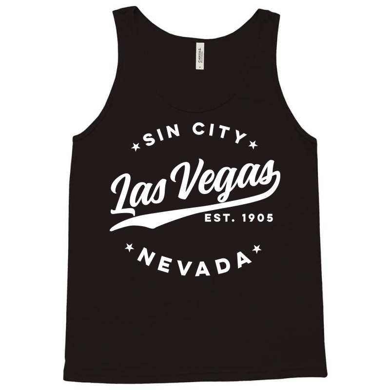 Sin City Las Vegas Nevada White Hippie Tank Top | Artistshot