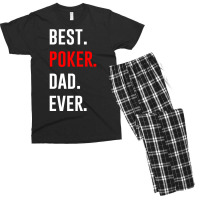 Best Poker Dad Ever Blue Men's T-shirt Pajama Set | Artistshot