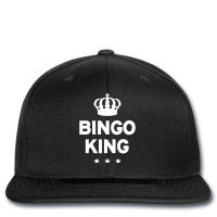 Bingo King Bingo Couple Red Printed Hat | Artistshot