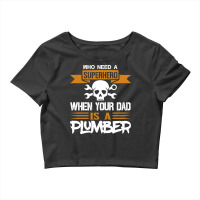 Plumber Gift Idea Plumber Hipster Crop Top | Artistshot