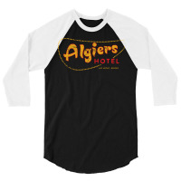 Algiers Red 3/4 Sleeve Shirt | Artistshot